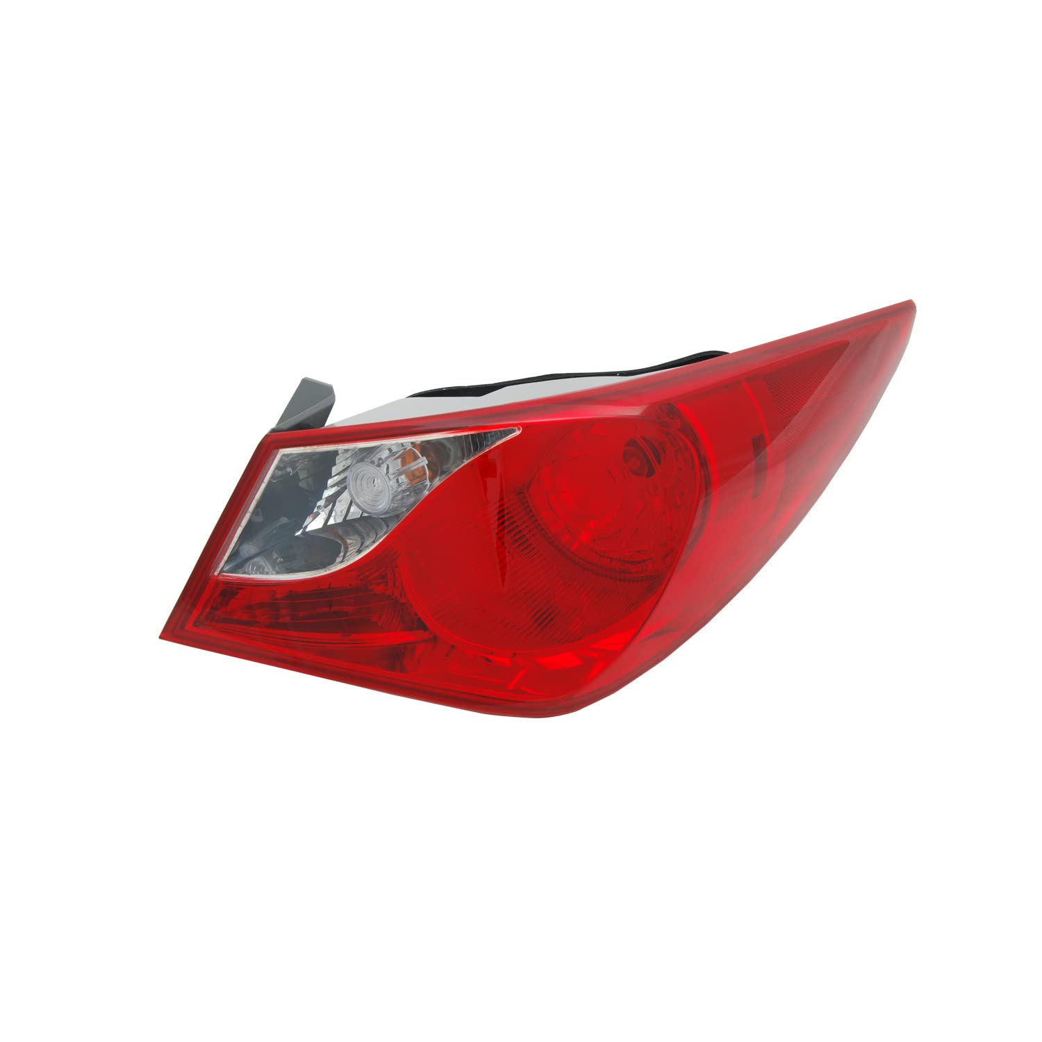 Right TYC Tail Light Assembly Compatible with 2011-2014 Hyundai Santa Fe