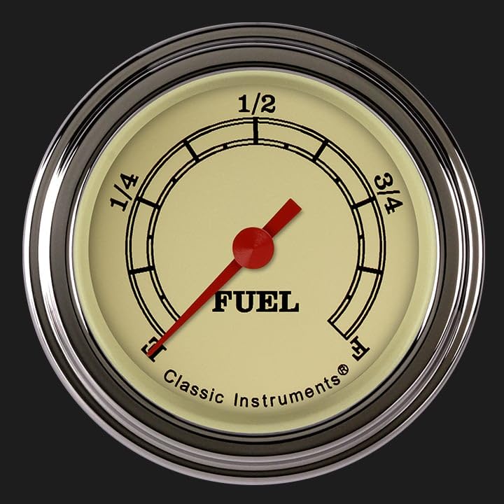 Vintage Classic Instruments VT109SLF 2-1/8" Fuel Pressure Gauge Programmable