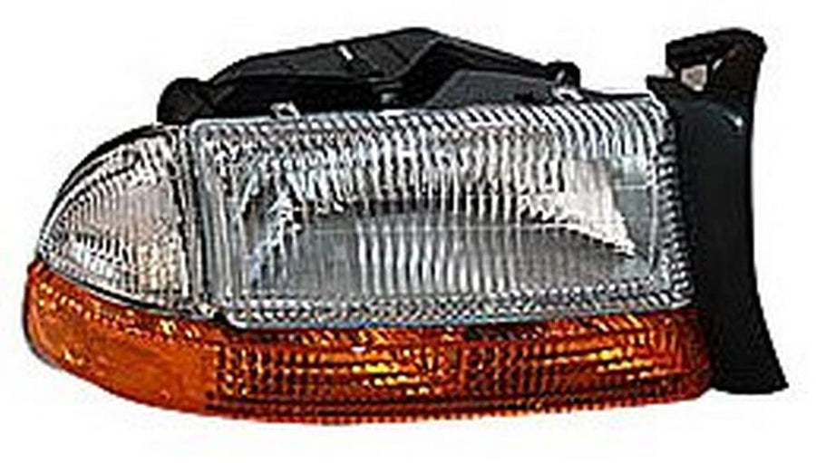 Right Headlight Assembly TYC Compatible with 1997-2004 Dodge Dakota