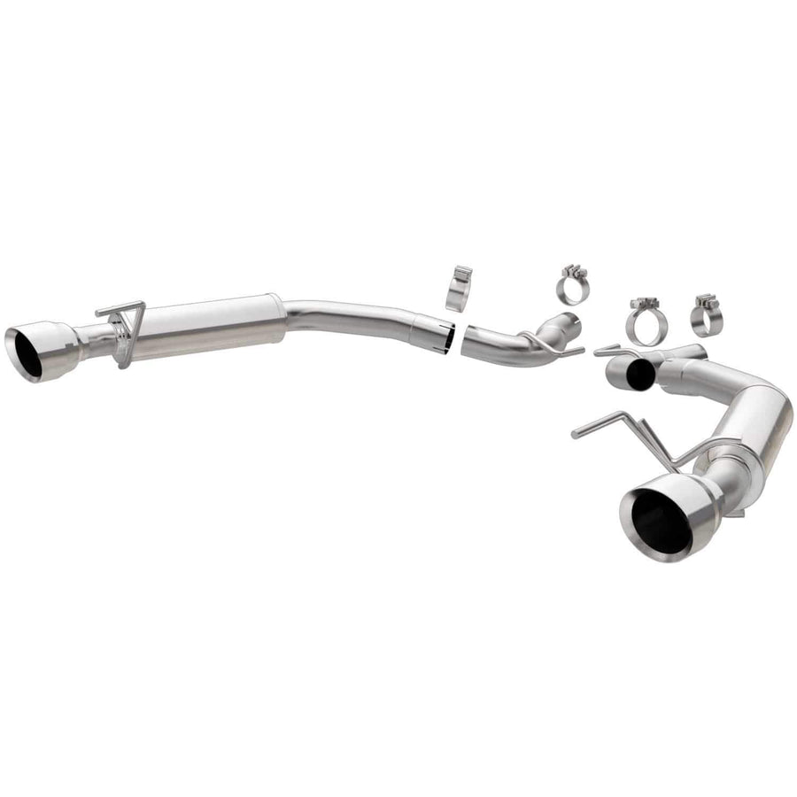 Performance Exhaust System MagnaFlow 19179: Axle-Back, Competition Series, For 2015-2023 Ford Mustang, Dual Split Rear Exit Style