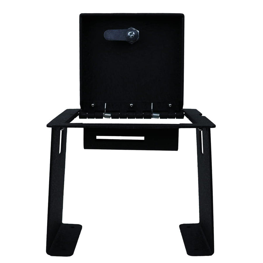 Black Horse Off Road Gun Box Organizer Center Console Safe Black, with 4-Digit Combo Lock Compatible with 2018-2024 Jeep Wrangler|2020-2024 Jeep Gladiator-ASJW01