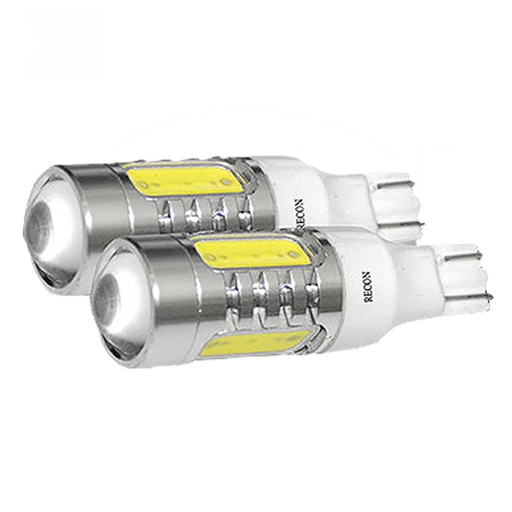 Premium RECON 360 Degree & Bullet 921 T15 Ultra High Power 6-Watt SMD White LED Bulbs (Sold As Pair)