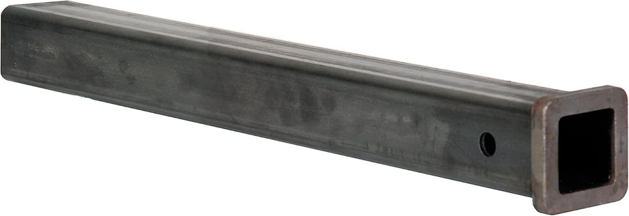 Buyers Products 2 Inch Plain Receiver Tube, 48 Inch Shank, Black