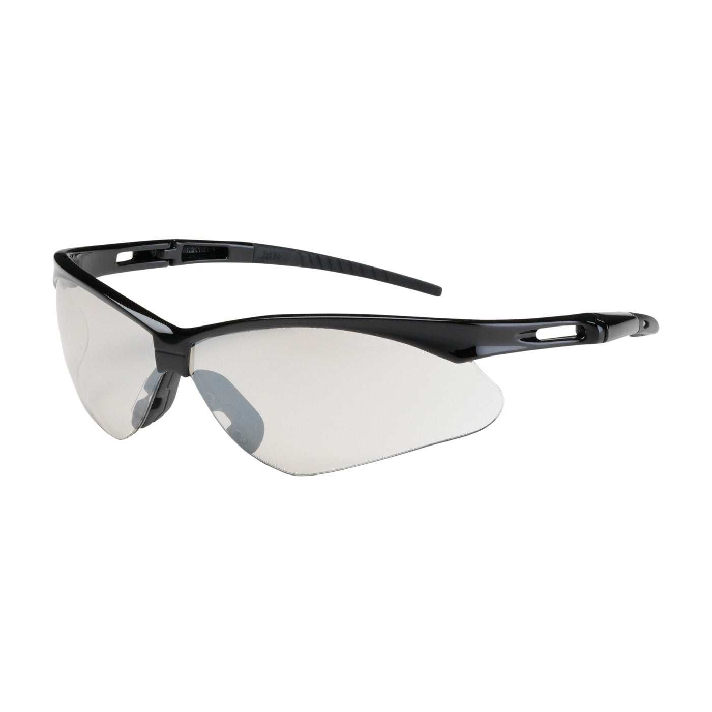 250-AN-10114 Anser Semi-Rimless Safety Glasses with Black Frame, I/O Lens and Anti-Scratch Coating