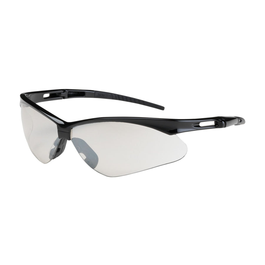 250-AN-10114 Anser Semi-Rimless Safety Glasses with Black Frame, I/O Lens and Anti-Scratch Coating