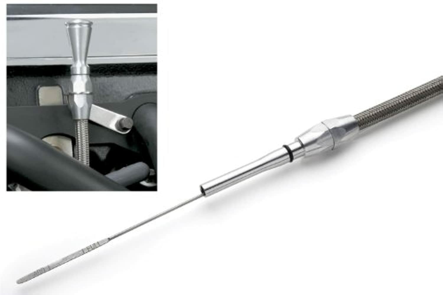 Flexible Engine Dipstick Lokar ED-5014 for 4.6 Modular Ford