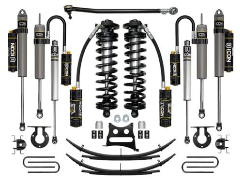 2.5-3" Lift ICON 17-22 Ford F250/F350, Stage 5 Coilover System w/Leaf Springs