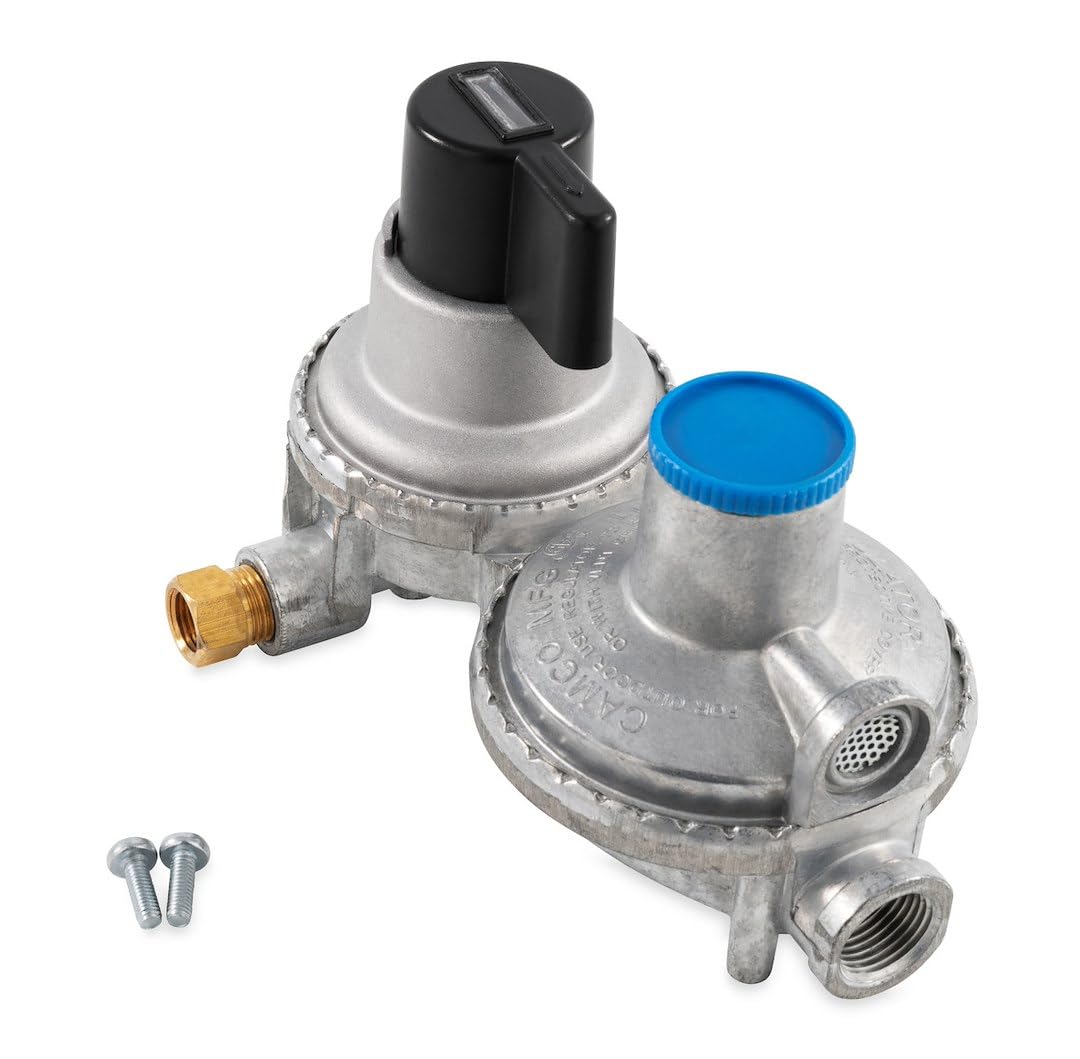CAMCO Auto-Changeover PropaneDouble-StageRegulatorCamco cCSAus,Bulk