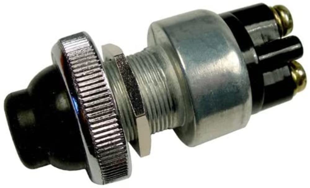 Peterson Heavy Duty PMV5509PT Push-Button Mc 60A/12V .63 Mount W/Boot