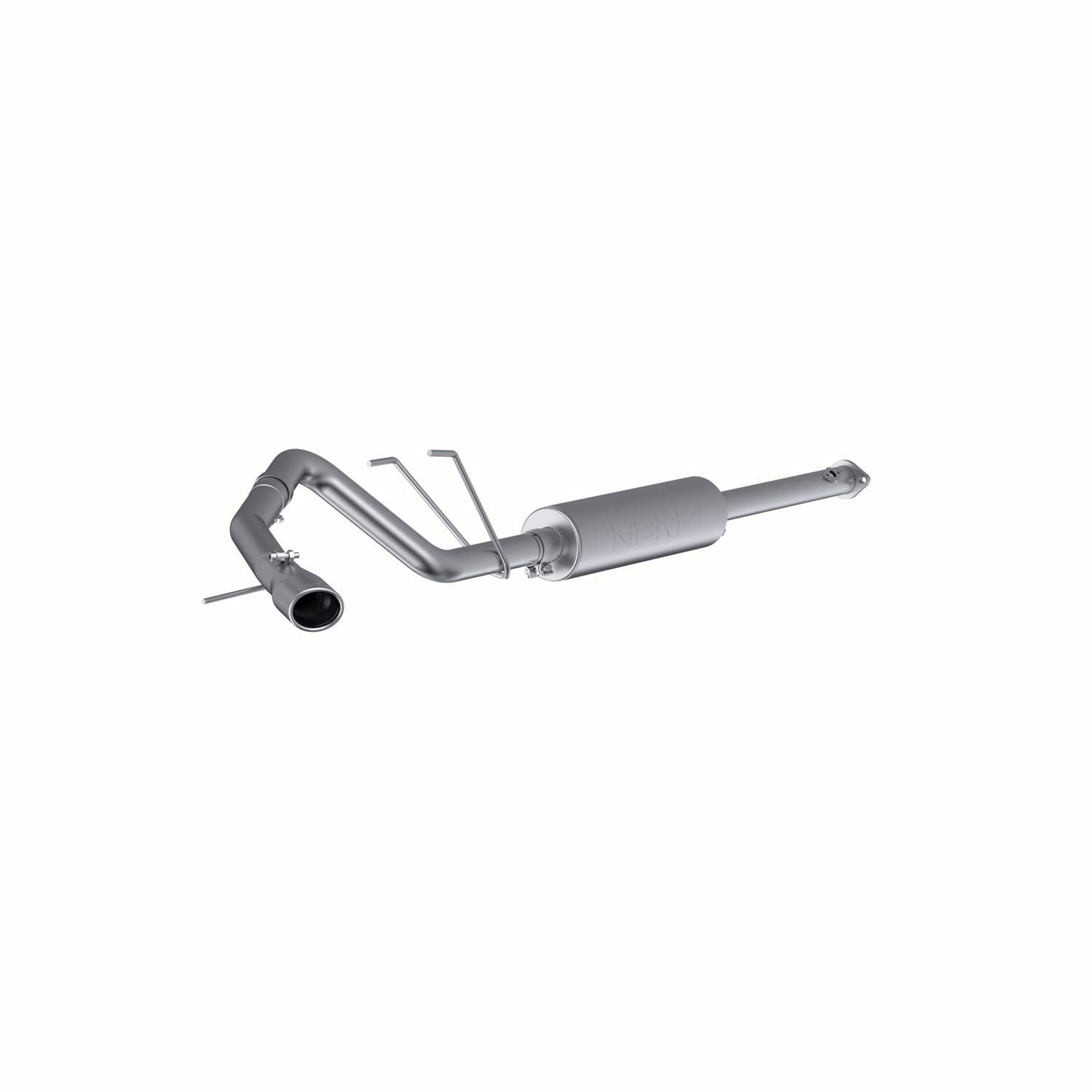 2 1/2" MBRP S5334AL Single 4WD Only Cat Back