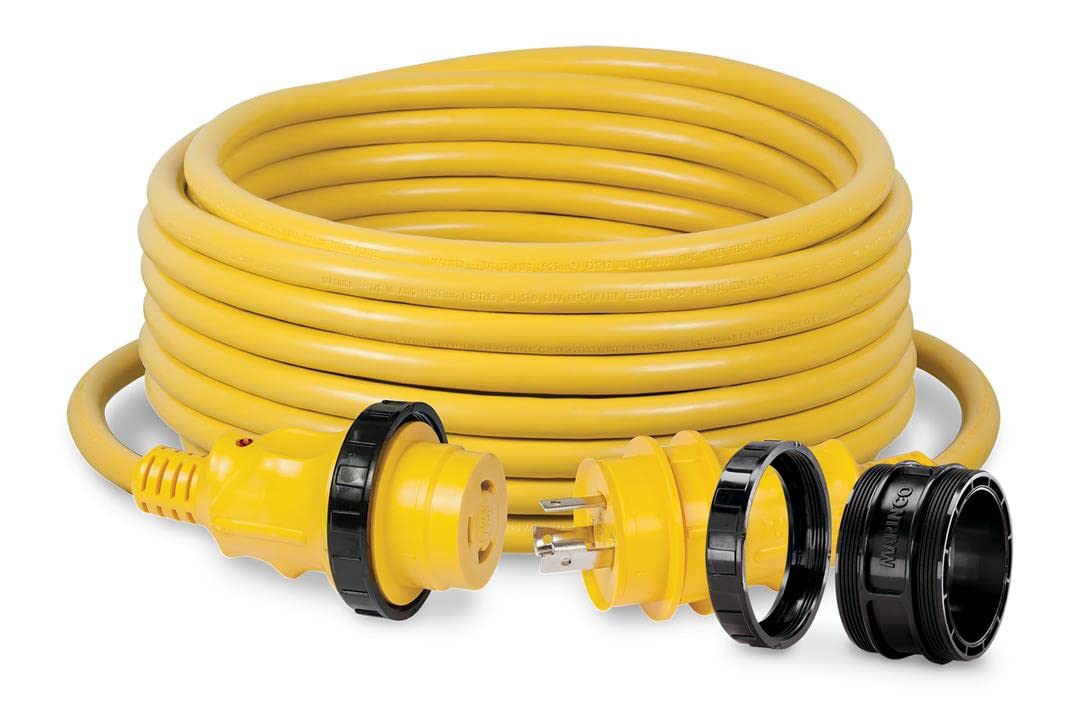 30 Amp Marinco Park Power Generator Cord Set - 25'