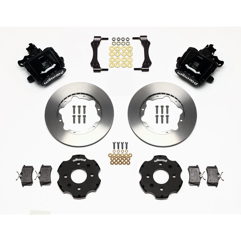 Rear CPB Kit, 11.00", Drilled, Red