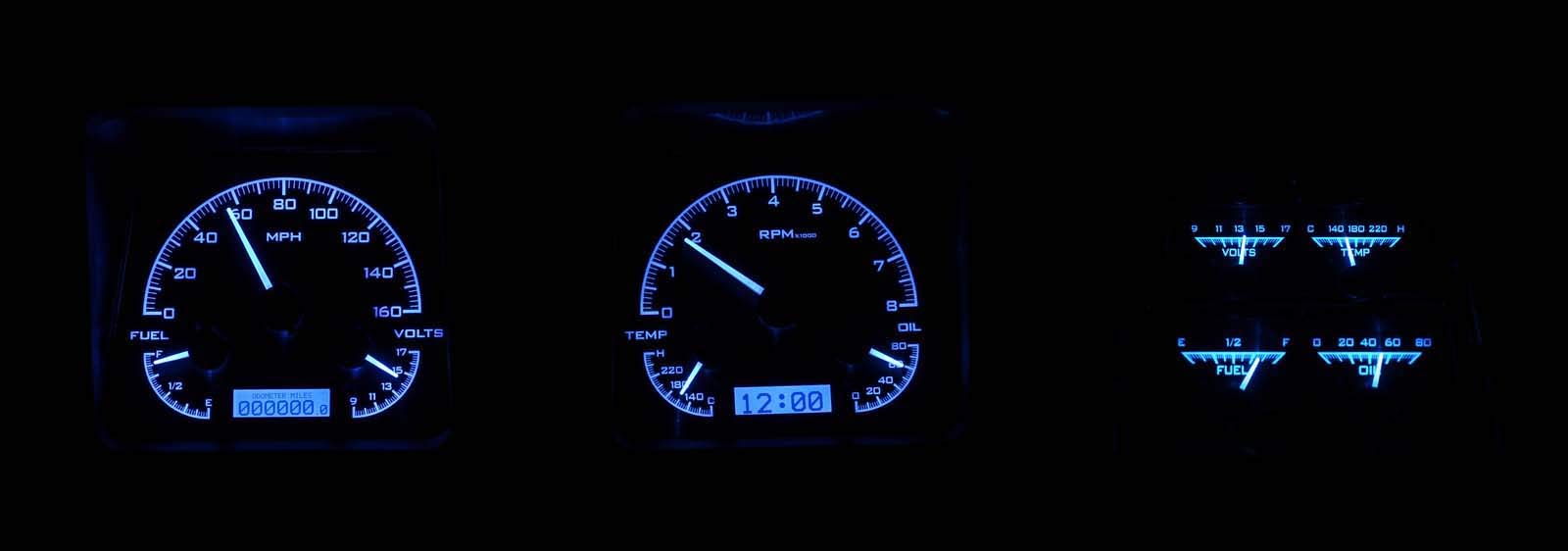 VHX System, Carbon Fiber Style 1969 Chevy Camaro w/Console Gauges