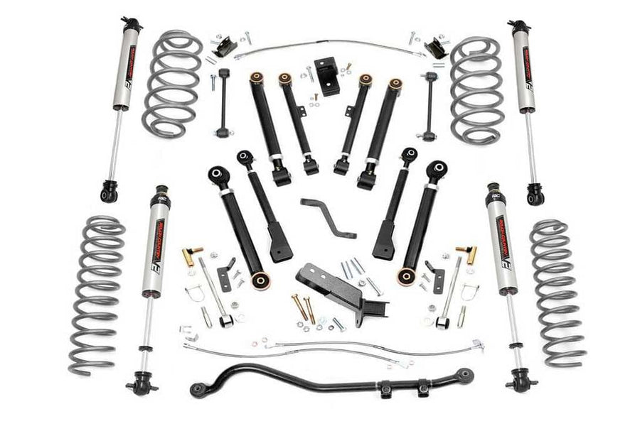 4" Rough Country V2 X-Series Lift Kit for 1997-2006 Jeep Wrangler TJ - 66171
