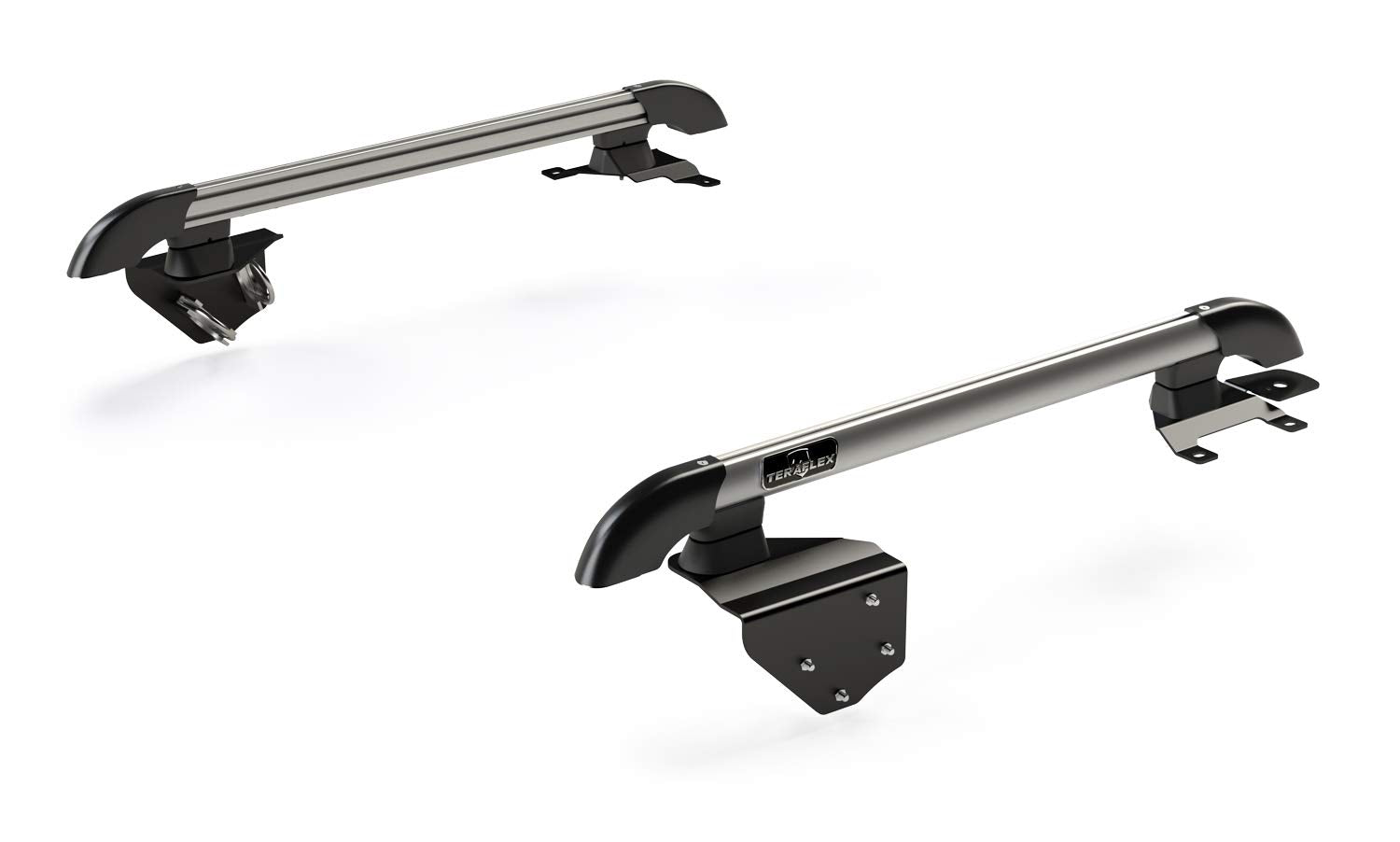 Nebo Roof Rack Main Rail Kit JK 2-Door - Silver