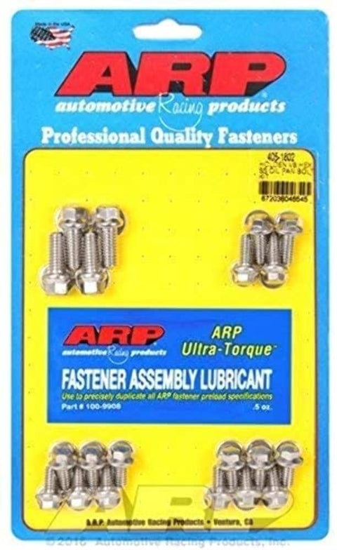 Oil Pan ARP 405-1802 Bolt Kit (Holden V8 SS hex oil pan)