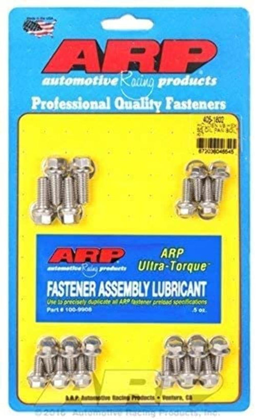 Oil Pan ARP 405-1802 Bolt Kit (Holden V8 SS hex oil pan)