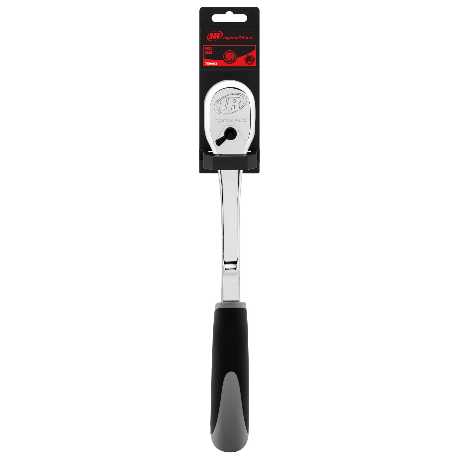 1/2 Inch Drive Ingersoll Rand 90 Teeth Ratchet with Double Injection Handle - 759993