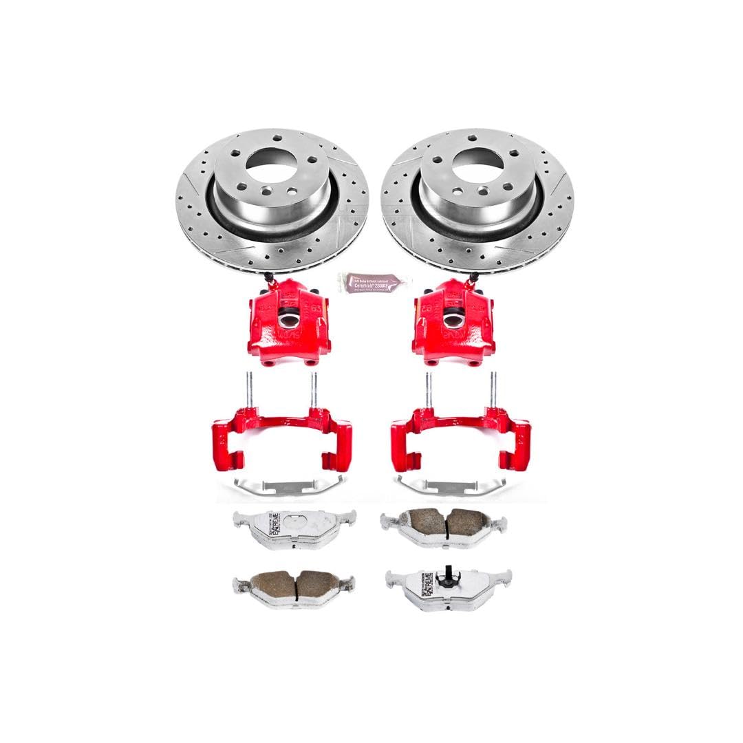 Power Stop Rear KC962-26 Z26 Street Warrior Brake Kit For BMW Z4 2003-2008 [Model Specific]