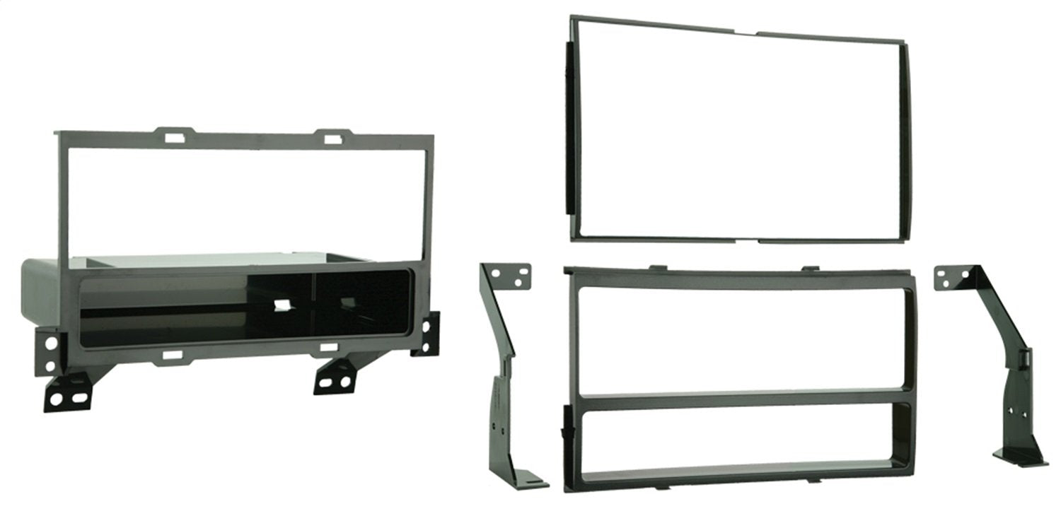 Metra 99-7422 Installation Kit Single DIN/Double DIN for 2007 Nissan Sentra (Black)