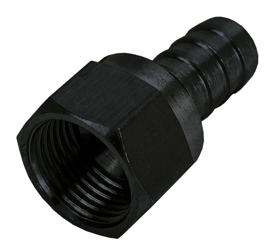 Female Derale 98203-10AN x 1/2" AN Swivel Hose Barb Fitting