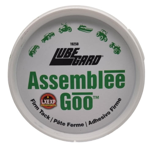 Lubegard Assemblee Goo 19250, Green, Firm Tack Lubricant, 16 oz.