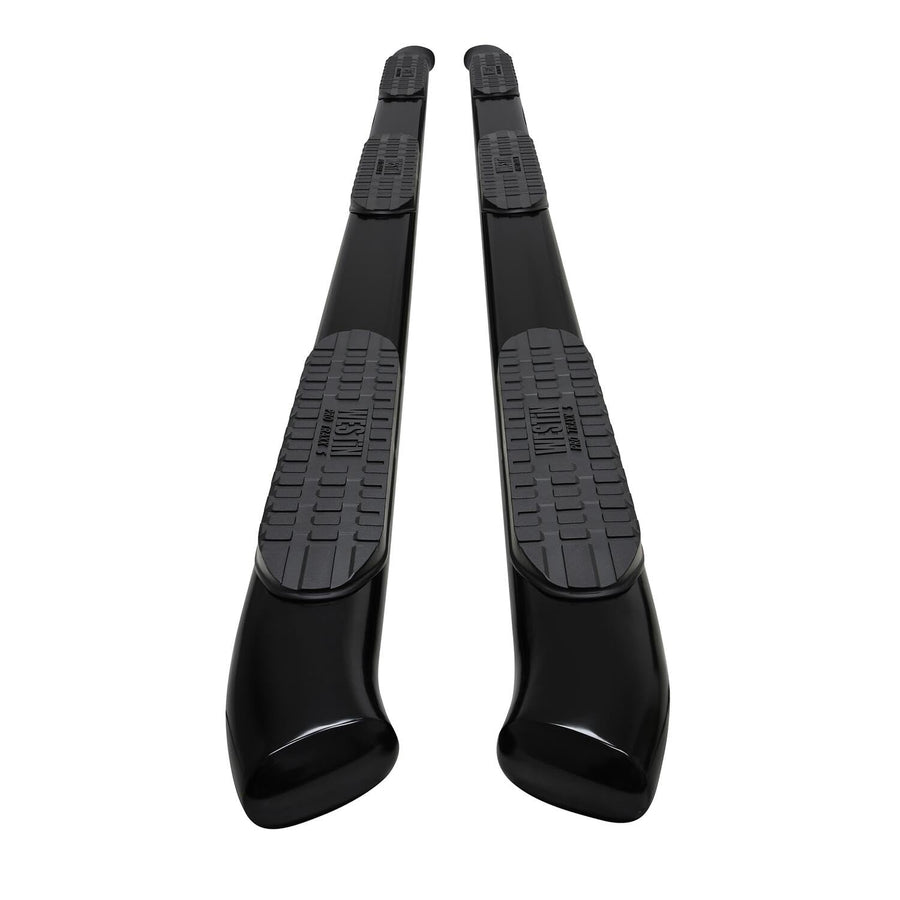 Westin PRO TRAXX 5 Oval Wheel to Wheel Nerf Bars fits 2019-2025 Ram 2500 3500 8' Bed Crew Cab (Exc Dually) Black Pair