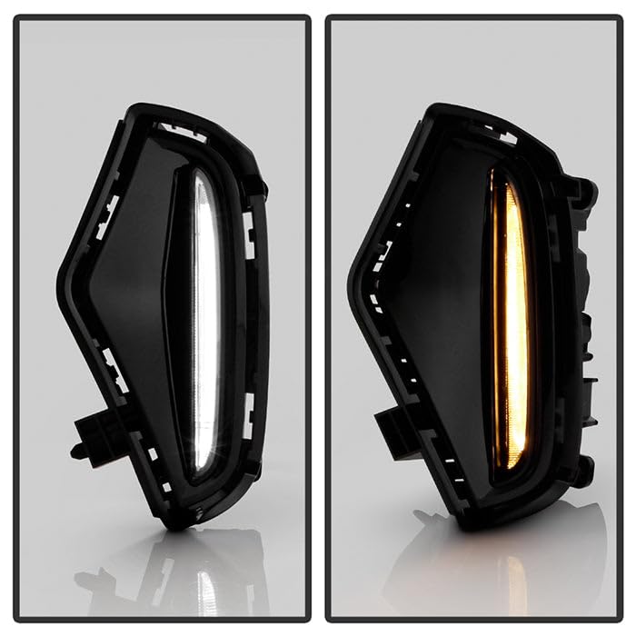 Toyota RAV4 2019-2021 Spyder OEM Full LED Fog Lights w/Switch - (Bulb Size - 4W LED) - Clear