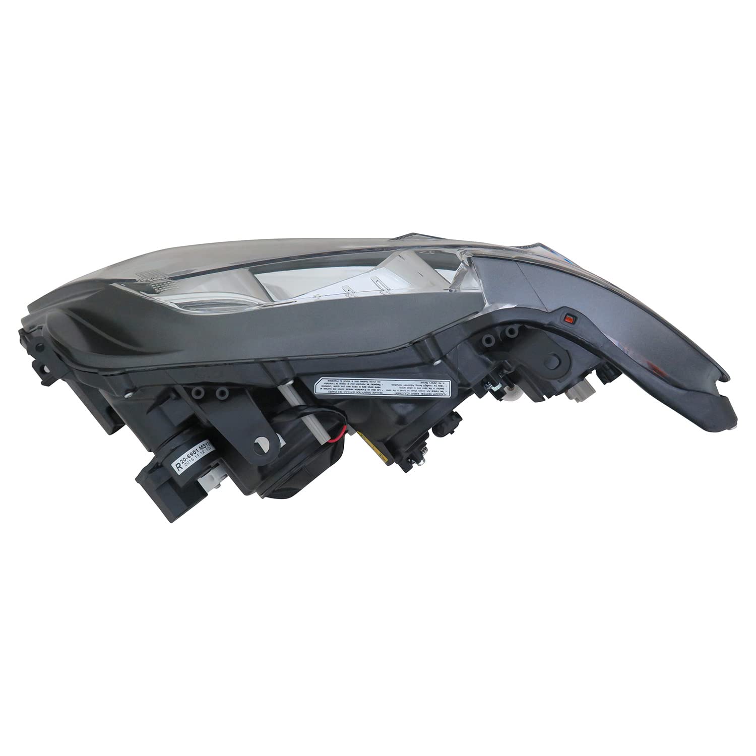 Right TYC Headlight Assembly Compatible with 2010-2012 Lexus RX350