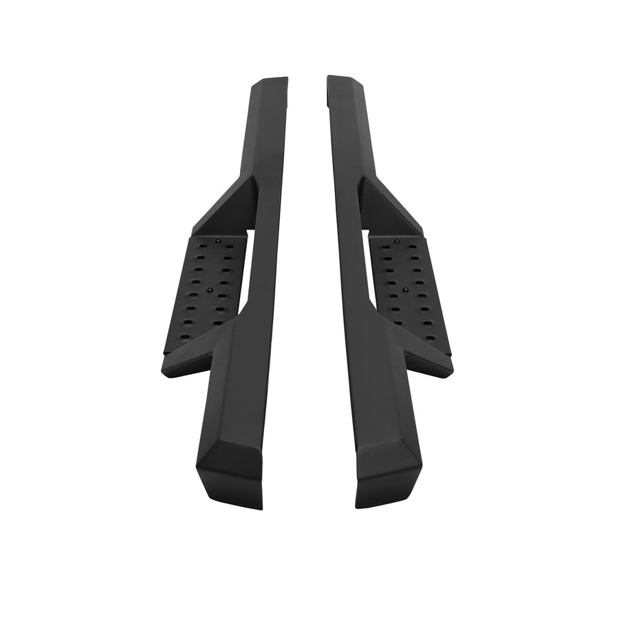 HDX Drop Nerf Bars Westin fits 2019-2025 Silverado Sierra 1500 Regular Cab 2020-2025 Silverado Sierra 2500 3500 Regular Cab Textured Black Pair