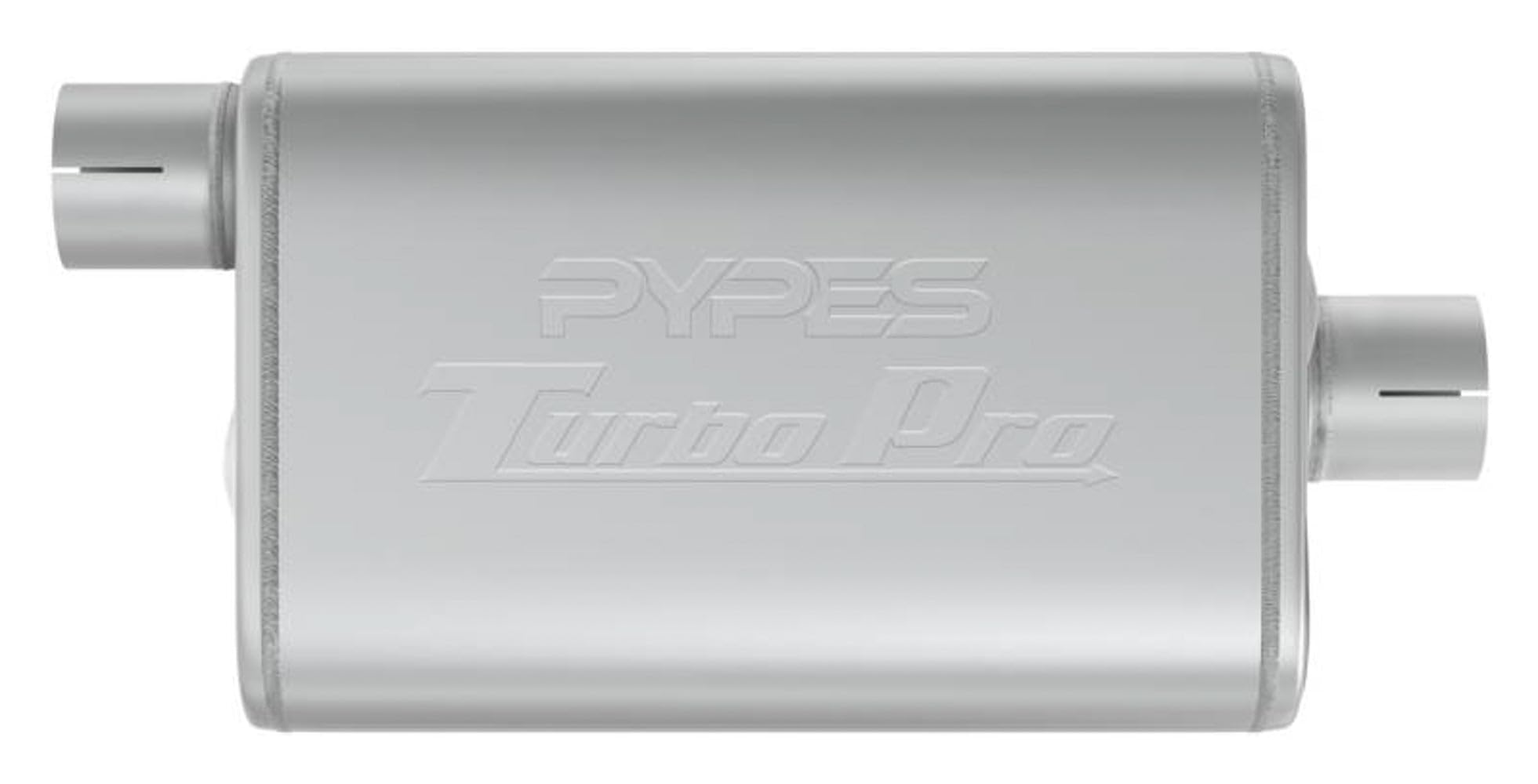 Turbo Pro Muffler Pypes Performance Exhaust MVT13: 2.5 Inch Offset Inlet/Center Outlet,Multi