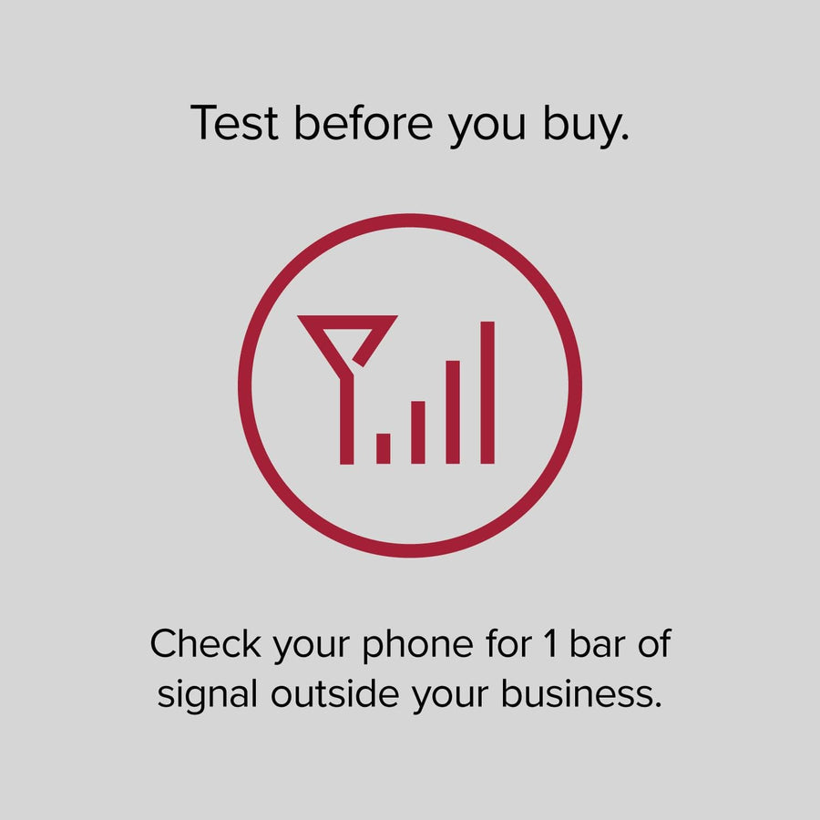 Cell Phone Signal Booster weBoost for Business Office 100 (75 Ohm) | 5G/4G LTE | All U.S Carriers - Verizon, AT&T, T-Mobile & More | Up to 8,000 sq ft | FCC Approved