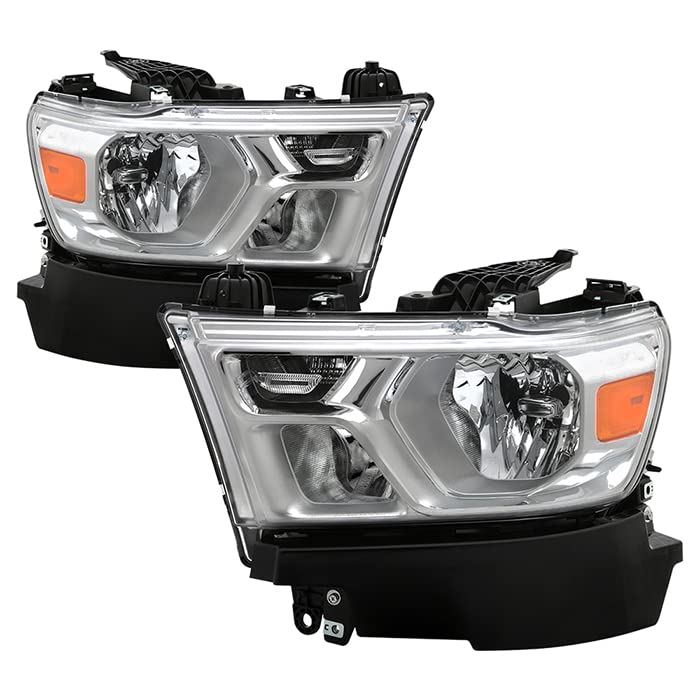 Crystal Xtune Headlights (HD-JH-DR19-AM-C) (POE)