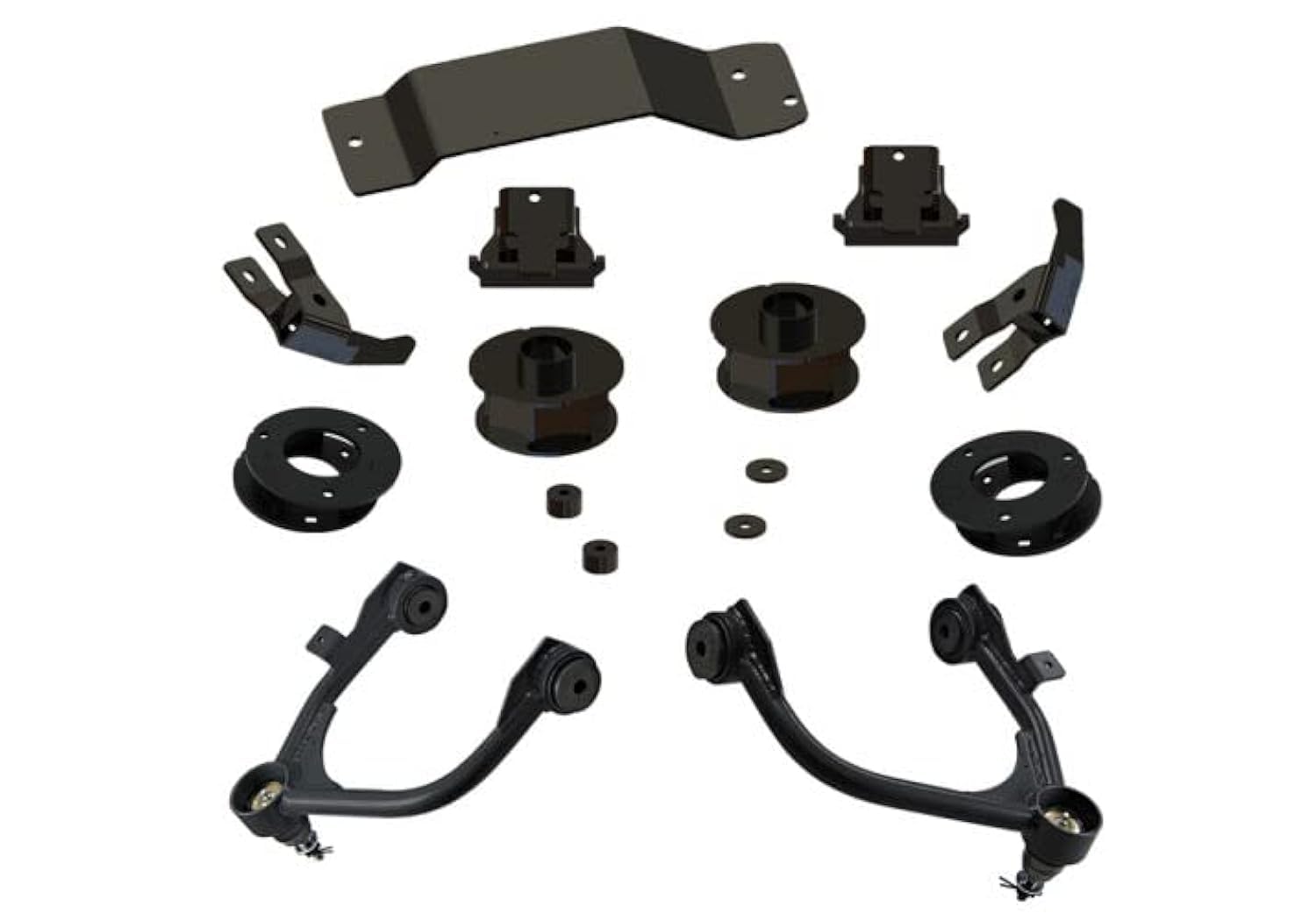 SUPERLIFT SUSPENSION RealTruck 3.5" Lift Kit | Complete Lift Kit with Spacers & Upper Control Arms | 3710 | Fits 2015-2020 Chevrolet Tahoe/GMC Yukon 4WD w/ Cast Steel or Aluminum Arms