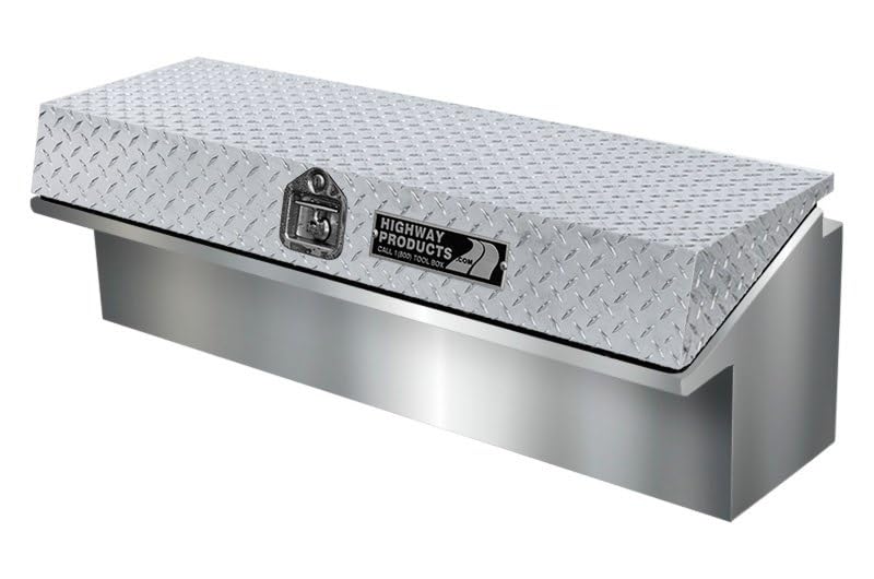 Low Side Tool Box 65X16X16 with Smooth Aluminum Base/Diamond Plate LID