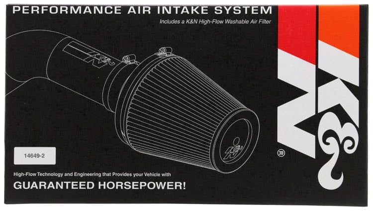 Cold Air Intake System K&N: High-Flow Air-Filter, Increase Performance & Horsepower: Compatible with 2015-2017 SUBARU WRX STI; 2015-2016 SUBARU Impreza WRX STi, 69-8007TWR