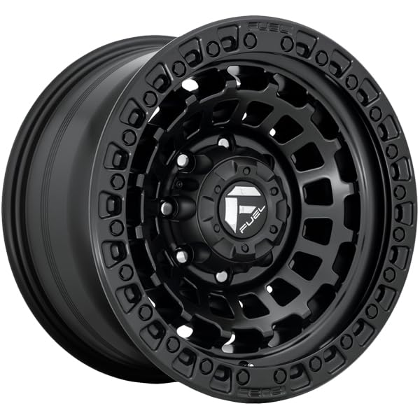 1PC Fuel D633 17X8 5X4.5 MT-BLK 38MM - D633178067+38