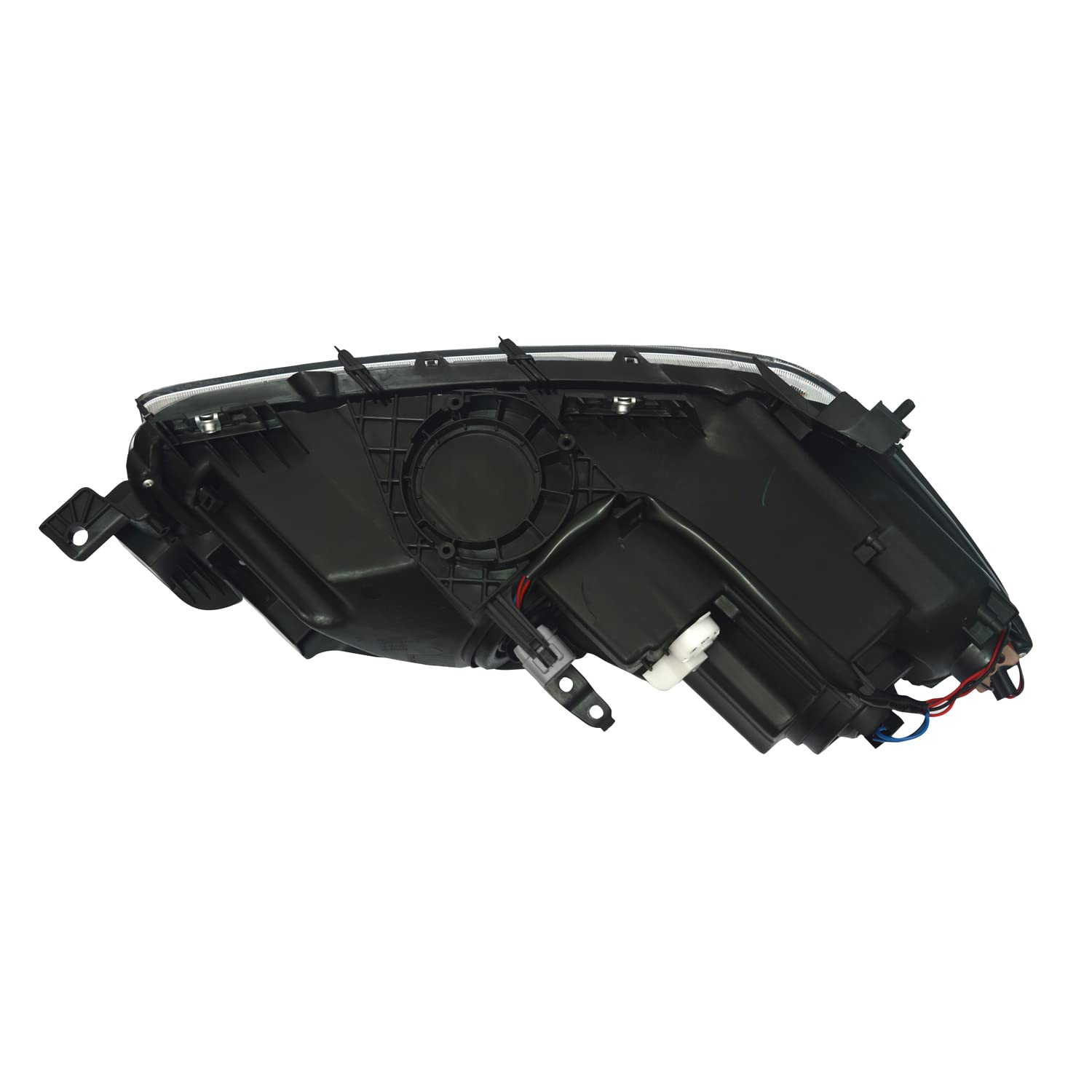 Left TYC Headlight Assembly Compatible with 2007-2009 Mazda CX-7