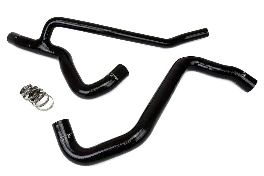 Black HPS 57-1014-BLK Silicone Radiator Coolant Hose Kit