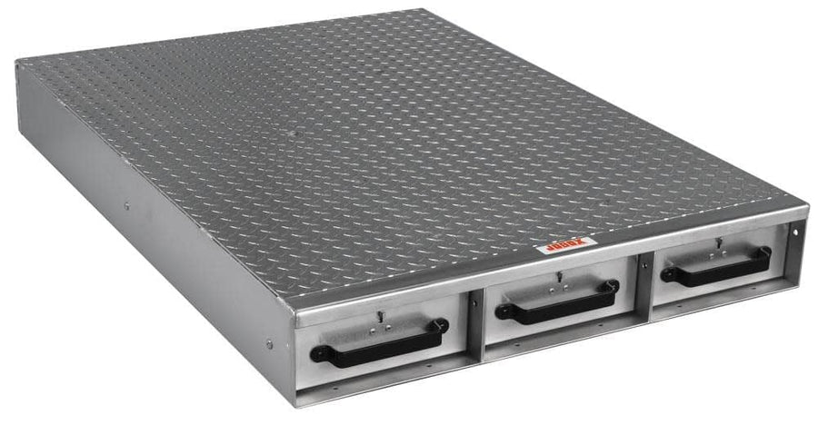 3-Drawer Jobox Heavy-Duty Aluminum Drawer Storage Long - (36" W x 6" H x 50" L)