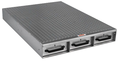 3-Drawer Jobox Heavy-Duty Aluminum Drawer Storage Long - (36" W x 6" H x 50" L)