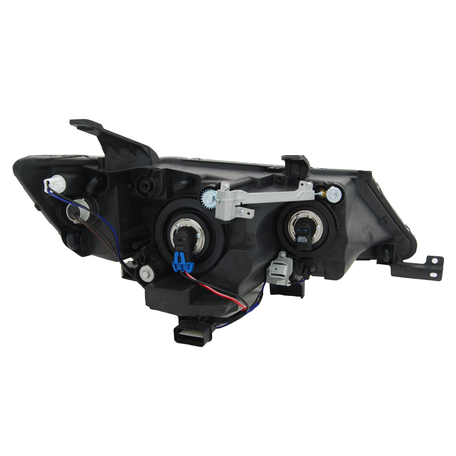 Left TYC Headlight Assembly Compatible with 2007-2008 Mitsubishi Outlander
