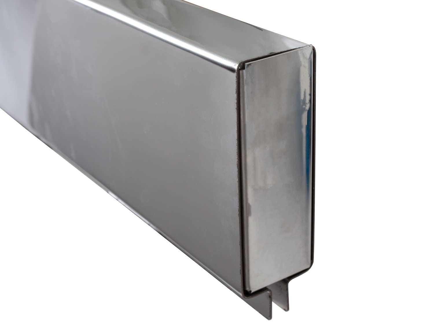30" Stainless Steel Buyers Products LB6303SST Mudflap Hangers for Semi Trucks, 2 Lightboxes with 4" Light Cutouts, 30" Lx3 Dx6 H, Includes Driver and Passenger Side Boxes, Lights NOT Included