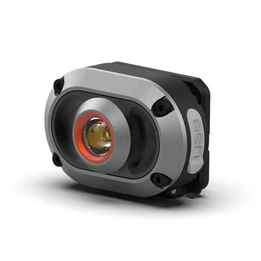 250 NEBO MYCRO Rechargeable Headlamp | 250 Lumens, 3 Light Modes, Water Resistant, Adjustable Strap, Super Bright Head Lamp for Camping & Hiking, Includes USB Charging Cable — 2 Pack