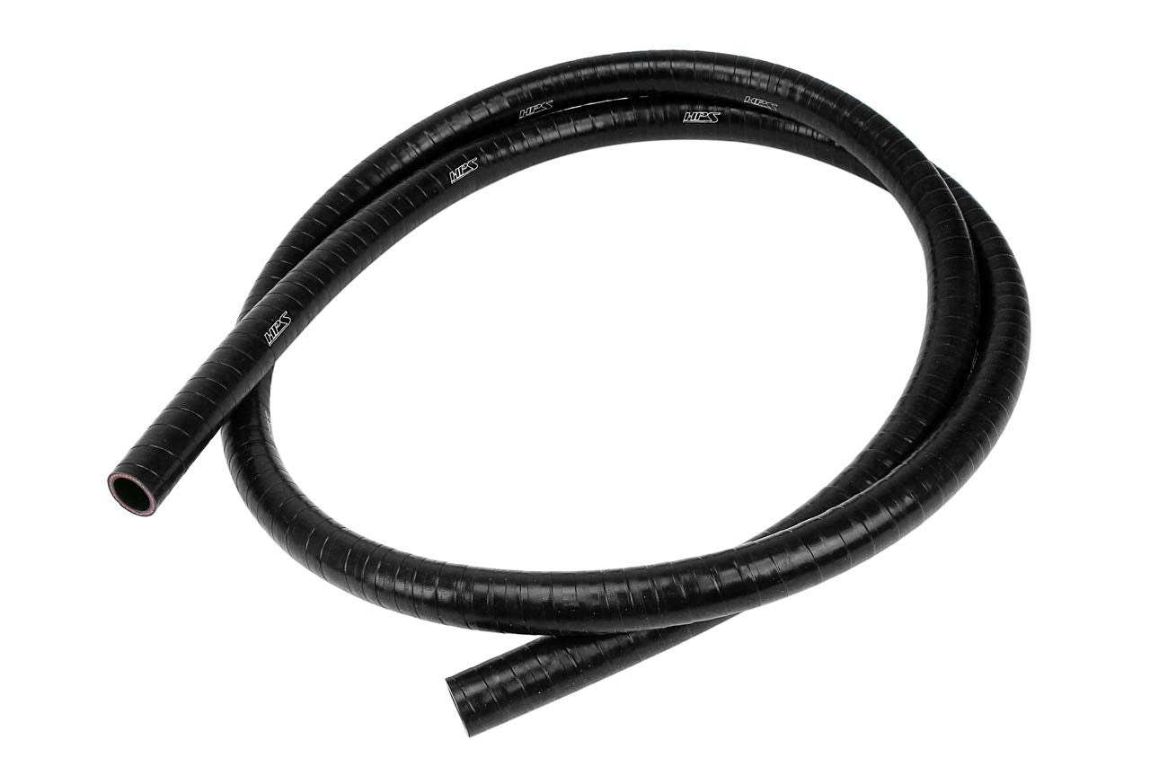 3/8" HPS (9.5mm), High Temperature Reinforced FKM Lined Oil Resistant Silicone Hose, 9 Feet, Blue