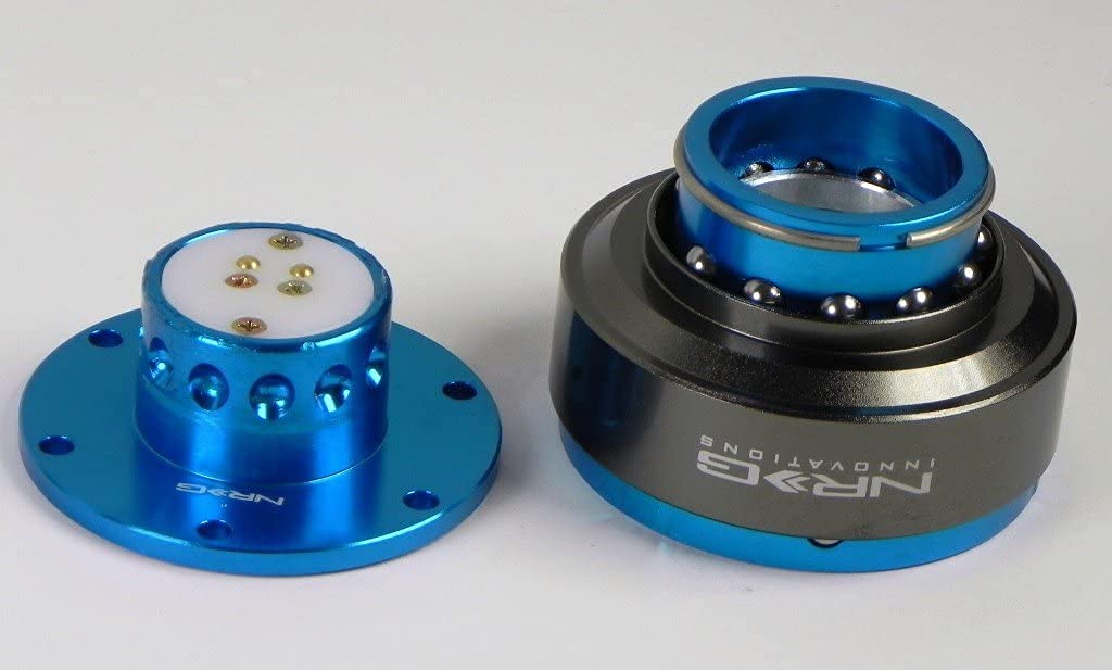 Quick Release NRG Gen 2.0 - New Blue Body / Titanium Chrome Ring