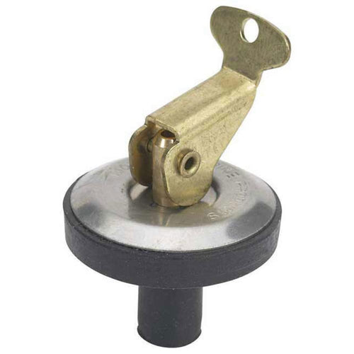 Baitwell/Bailer Plugs, Moeller Marine 053070-10, 5/8" Pair, Brass