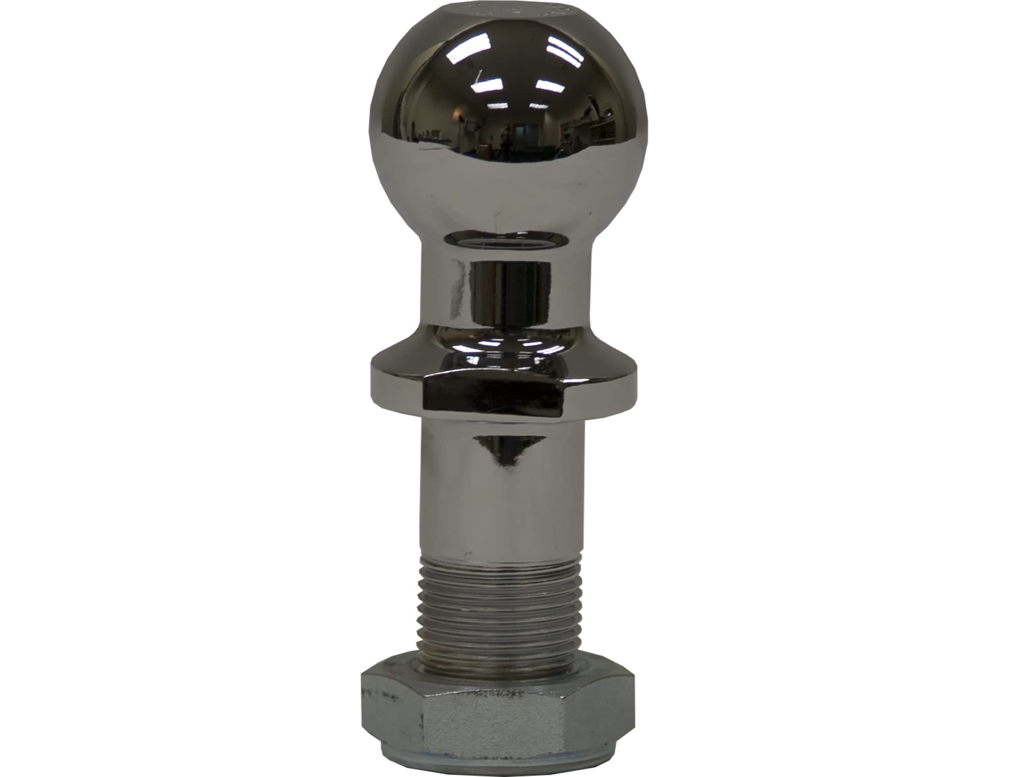 Buyers Products Replacement Ball for RM6 & BH8 Series Combination Hitches, 1-7/8" Ball, Chrome Finish, Trailer Hitch Accessories