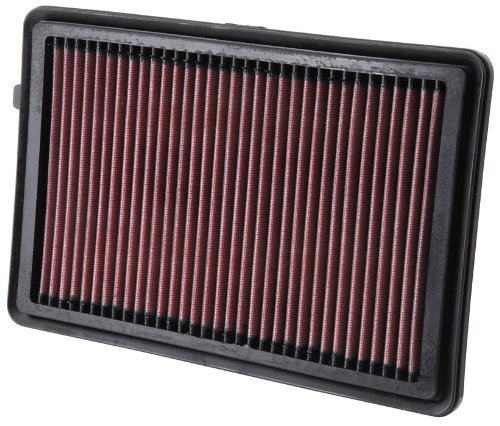 K&N Original High-Flow Lifetime Engine Air Filter: Increase Power: Premium, Washable: Compatible with 2013-2018 Acura: RDX, 33-2489