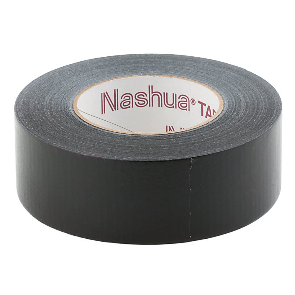 Black Nashua 2280 Duct Tape, All Purpose, Water Resistant, 1.89 Inch x 60 yds, 1 Roll